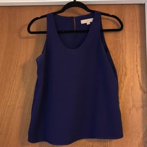 *2 for $10* purple sleeveless blouse